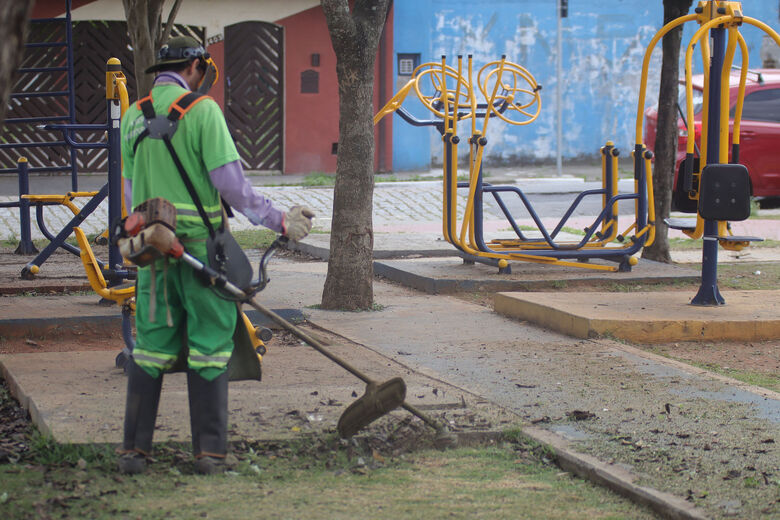 Mais de 100 espaços verdes de lazer recebem cuidados do Meio Ambiente no ano