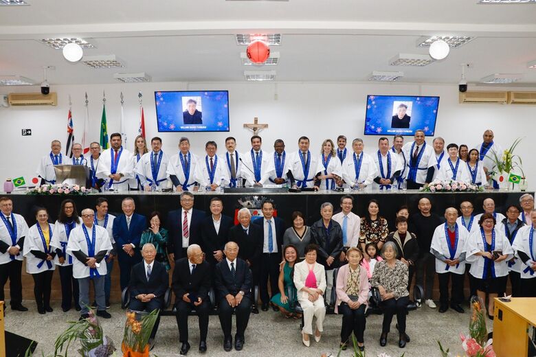 Sessão solene marca comemoração aos 117 anos da Imigração Japonesa