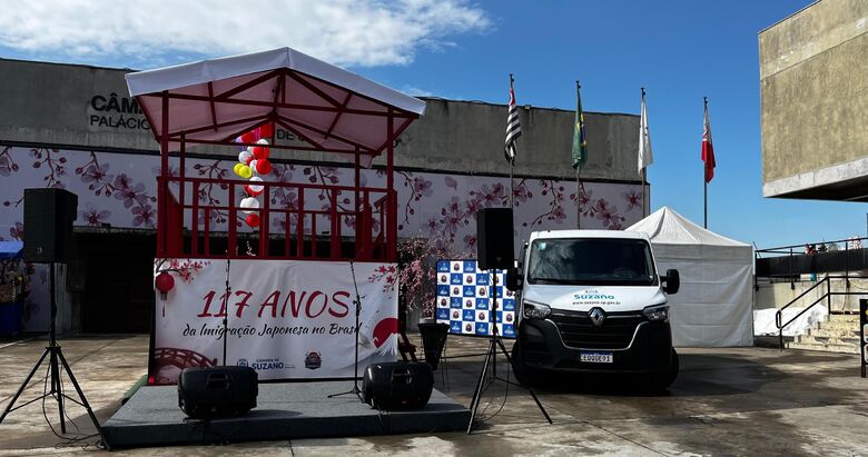  Atividades acontecem em frente ao Plenário do Palácio Deputado José de Souza Candido, sede da Casa de Leis