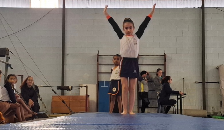Três escolas municipais abriram a modalidade inédita de Ginástica Artística