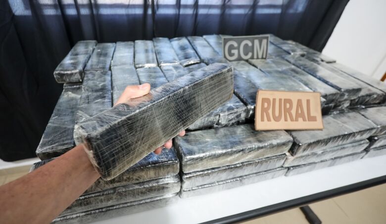 GCM de Mogi apreende 120kg de maconha em área de mata