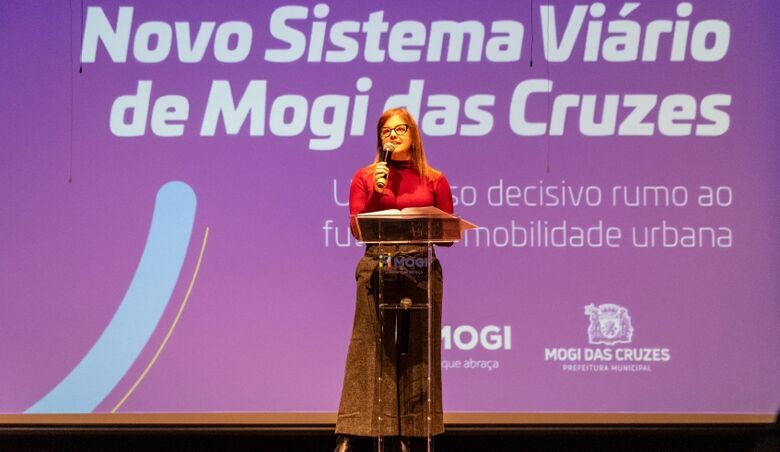 'Estamos construindo o futuro de Mogi das Cruzes', diz Mara Bertaiolli sobre Novo Sistema Viário