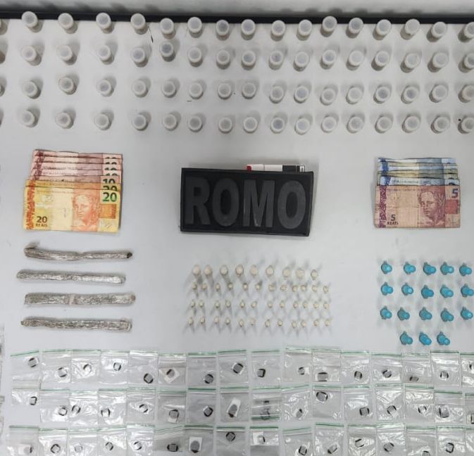 Operação conjunta resulta em apreensão de drogas no limite entre Suzano e Itaquaquecetuba