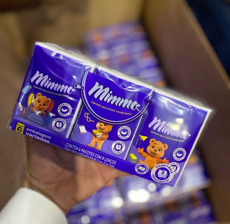 Unidade da Suzano em Mogi das Cruzes amplia portfólio com produção de Lenços Faciais Mimmo