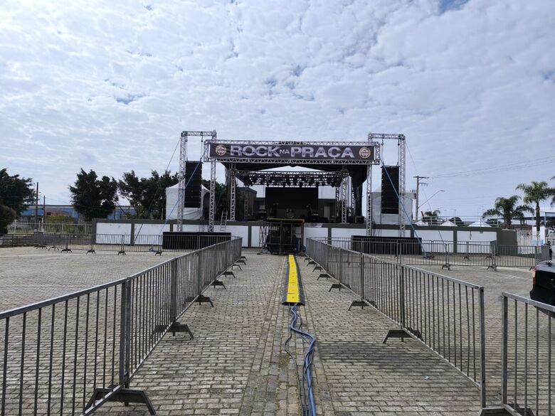 'Rock na Praça' tem barraca solidária do Fundo Social e promete agitar Poá neste fim de semana