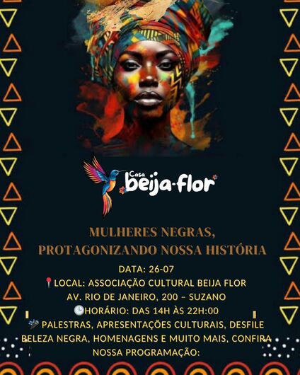 Suzano recebe evento 'Mulheres Negras: Protagonizando Suas Histórias'