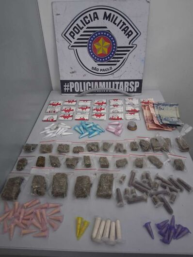 Entorpecentes foram apreendidos 