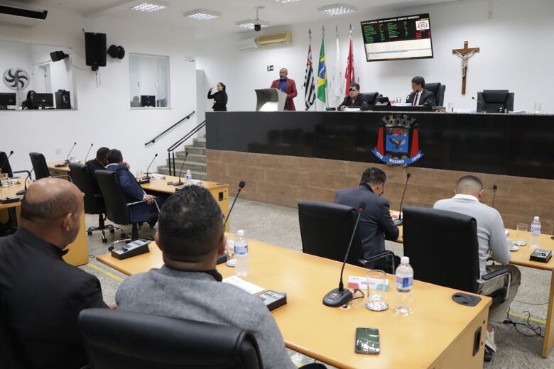 Câmara de Suzano aprova nove itens durante sessão ordinária