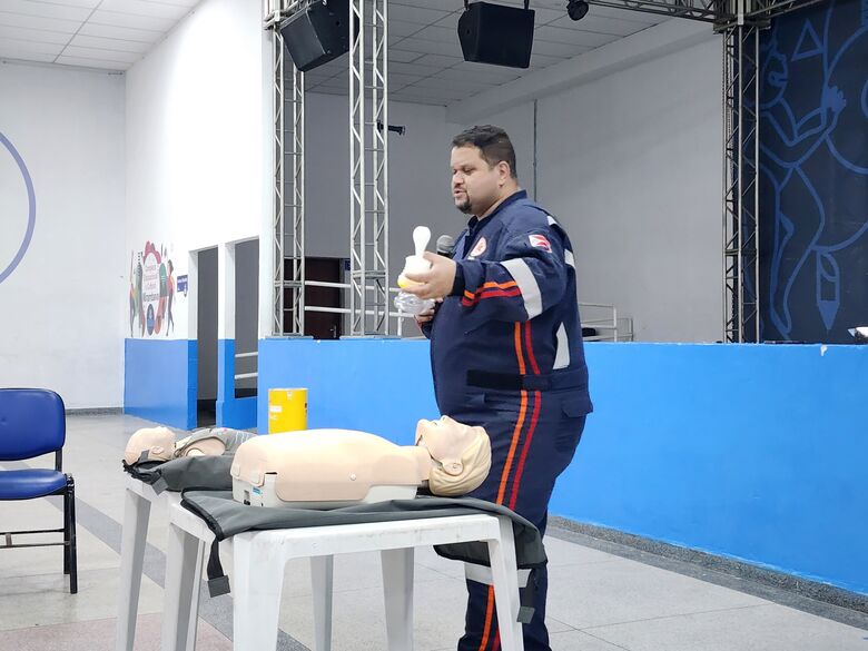 Samu capacita 36 educadores sobre primeiros socorros no Mirambava