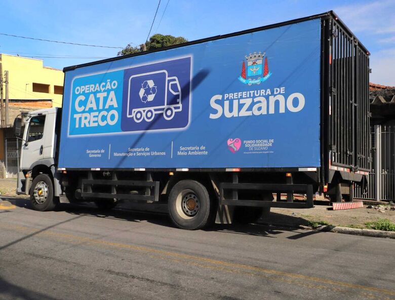 Operação 'Cata-Treco' chega à região norte de Suzano com nova etapa de atendimentos