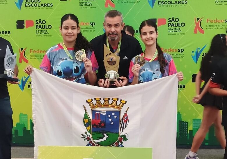 Equipe feminina de tênis de mesa de Poá conquista título estadual e vai representar SP em Brasília
