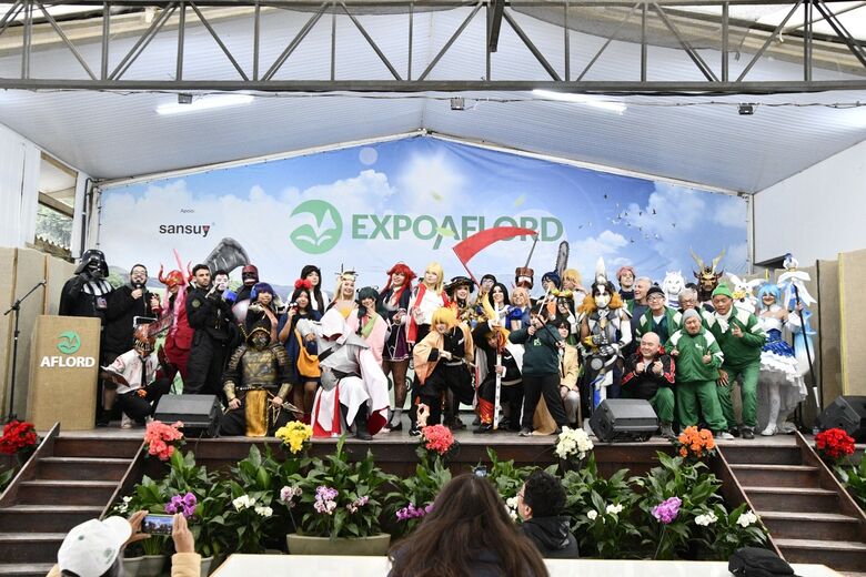 32ª Expo Aflord segue neste fim de semana com flores, cultura e concurso de cosplay