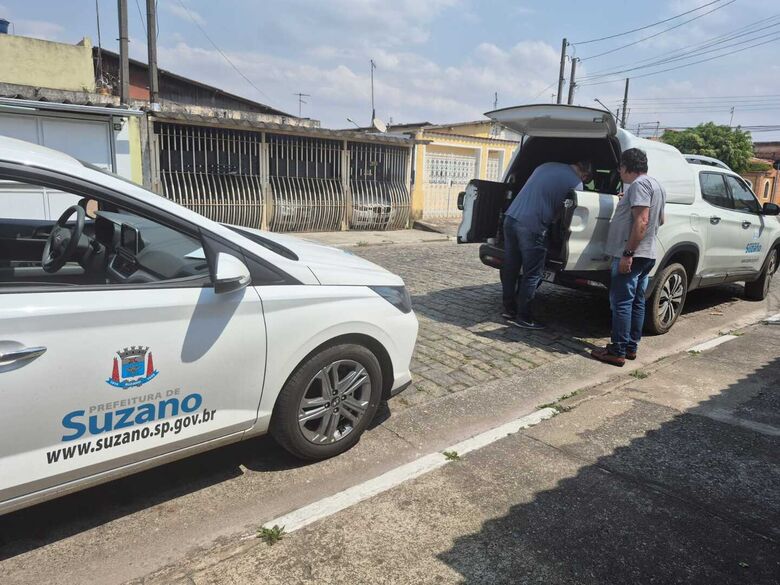 Setor de Bem-Estar Animal resgata cachorro vítima de maus-tratos em Suzano