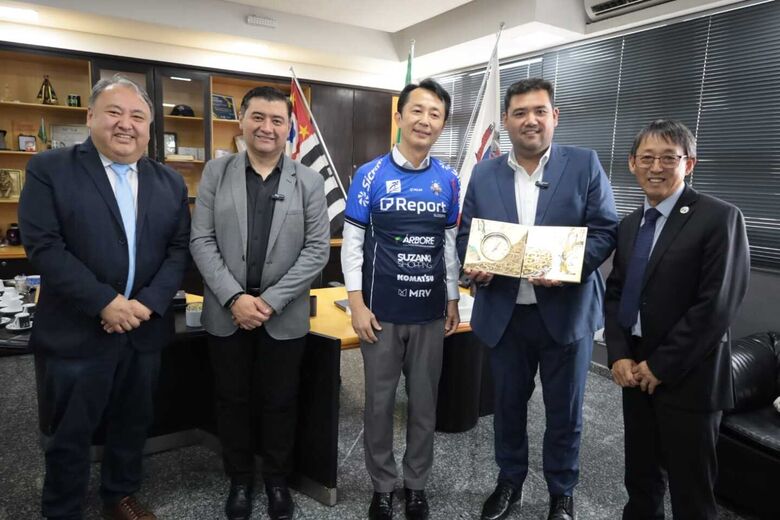 Suzano recebe pela 1ª vez na história a visita de um embaixador do Japão no Brasil