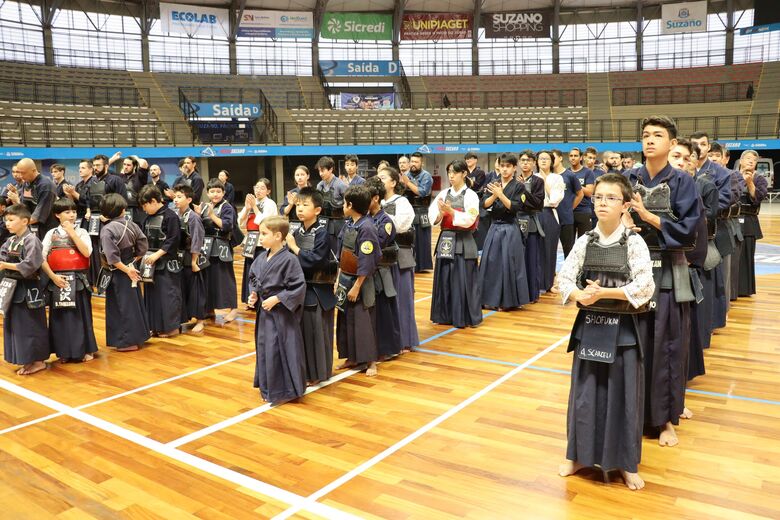 Arena Suzano sedia Campeonato Brasileiro de Kendô neste final de semana