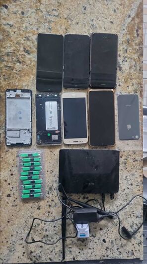 Objetos foram recuperados 