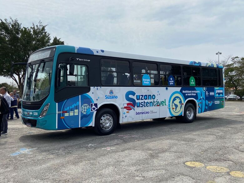 Suzano apresenta 1º ônibus a biometano da Região Metropolitana
