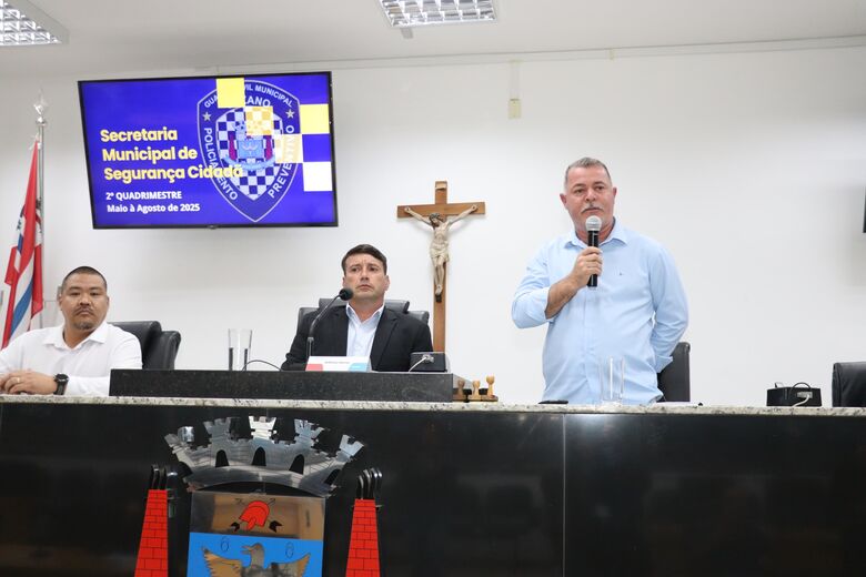 Secretário de Segurança Cidadã apresentou balanço das ações realizadas no 2º quadrimestre