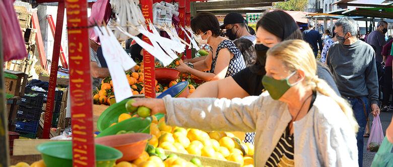 Região têm mais de 90 feiras livres e mil feirantes ativos