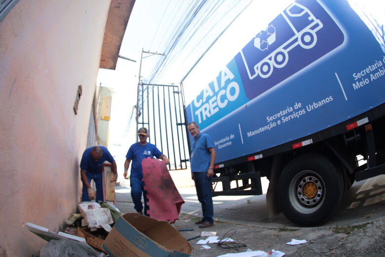 Operação 'Cata-Treco' inicia nova programação em 37 bairros de Suzano