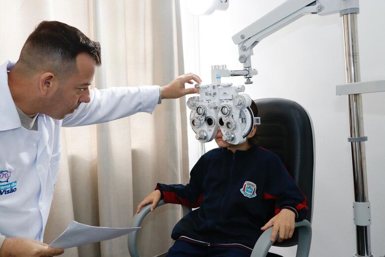 Saúde, Educação e Saspe iniciam 2ª fase do 'Programa da Boa Visão'