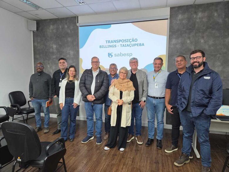 Suzano acompanha obra de transposição entre as represas Billings e Taiaçupeba