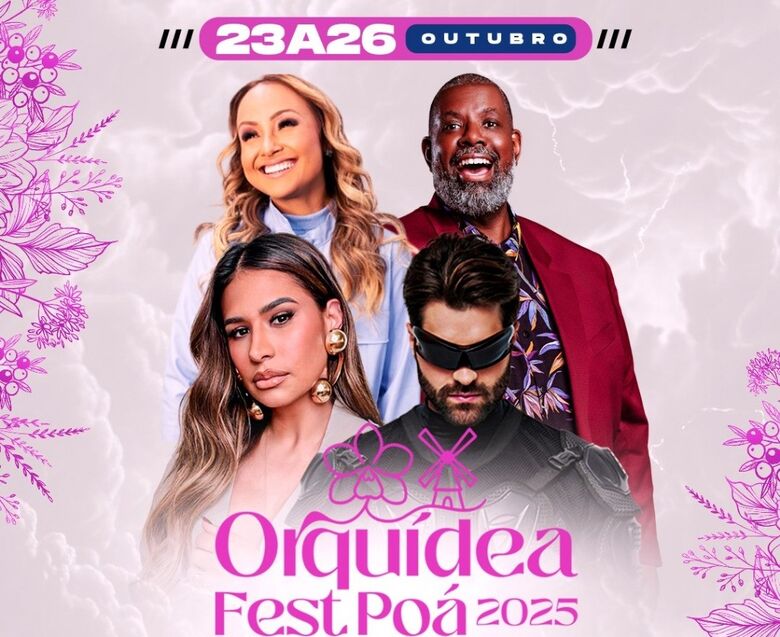 Saulo Souza anuncia shows de Alok, Simone Mendes, Bruna Karla e Péricles na Orquídea Fest Poá 2025