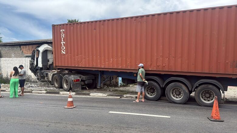 Corpo de Bombeiros atendeu a ocorrência 