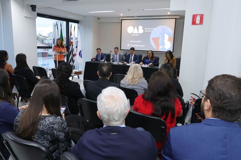 OAB Suzano realiza solenidade de entrega de carteiras e dá boas-vindas a novos advogados