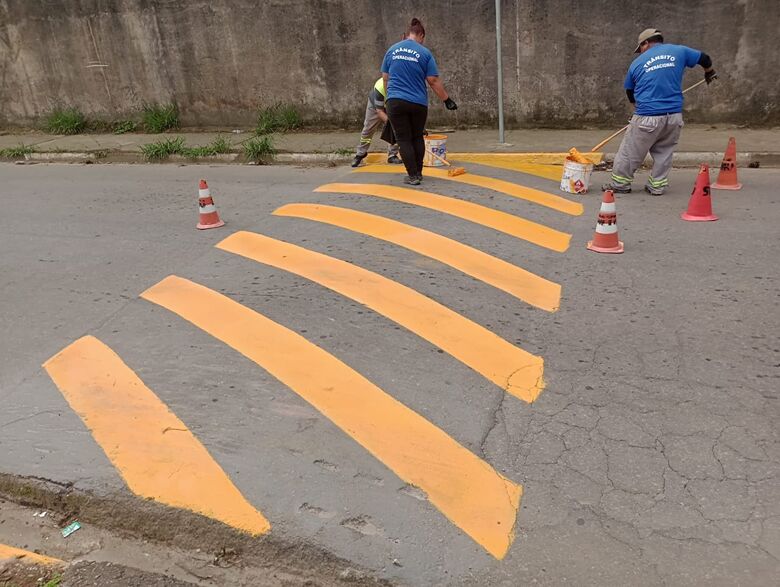 Transporte alcança 132 vias com sinalização e outras 50 com 'Tapa Buraco' em outubro
