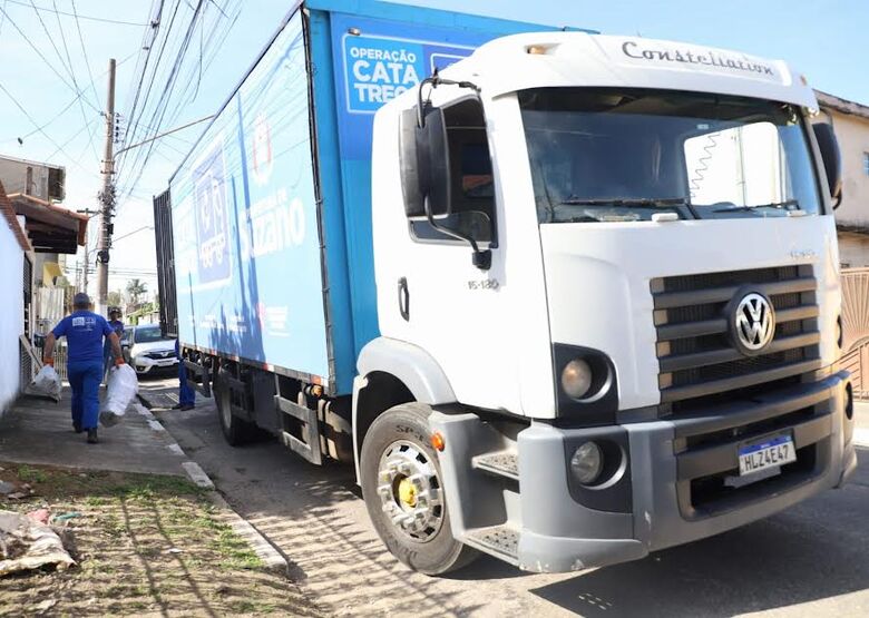 Operação 'Cata-Treco' inicia nova programação em 26 bairros