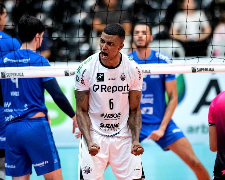 Suzano Vôlei enfrenta Sesi Bauru nesta segunda pela Superliga