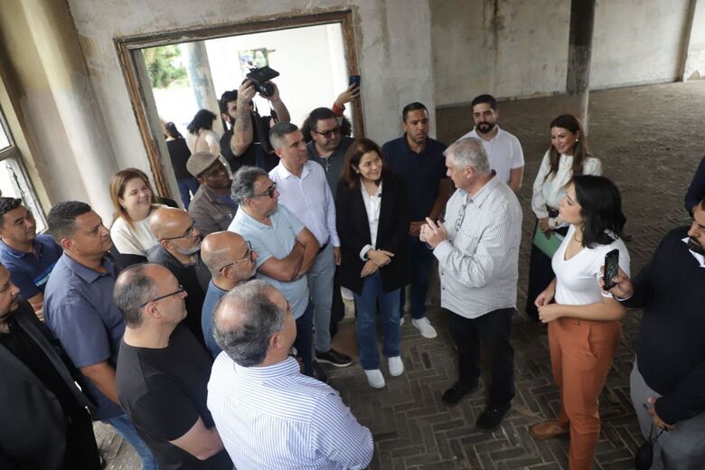 Vereadores de Mogi acompanham vistoria em área que abrigará nova UPA