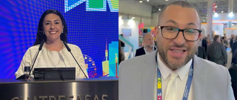 Priscila Gambale e Saulo Souza participam de congresso na Espanha