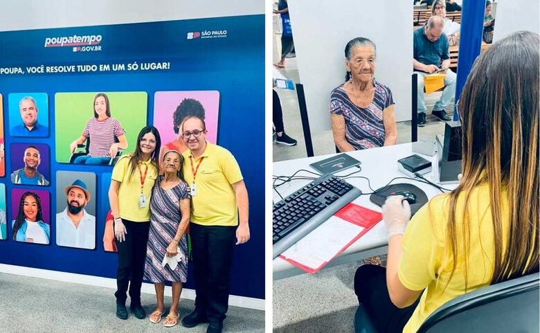 Nascida na Bahia, Andrelina Maria dos Santos procurou o Poupatempo para substituir pela nova CIN