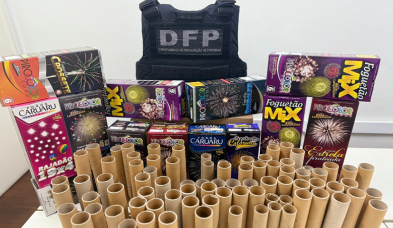 Venda de fogos de artifício é proibida por lei