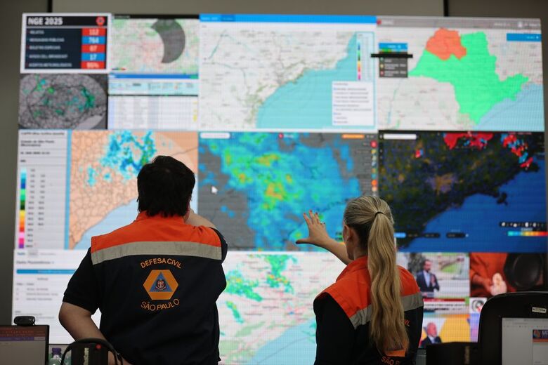 Defesa Civil monitora situação meteorológica