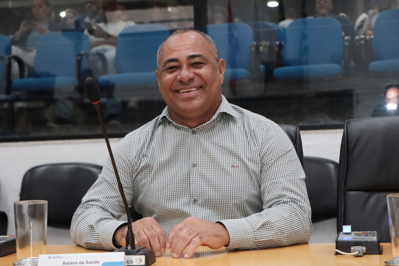 Homenagem é iniciativa do vereador Givaldo Freitas dos Santos (PL), o Baiano da Saúde