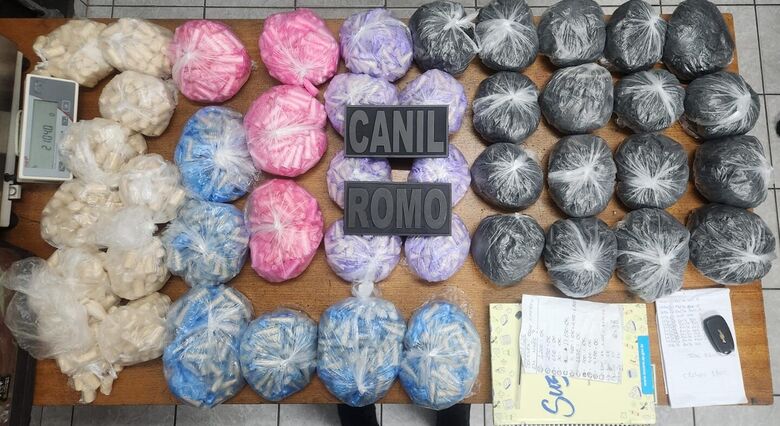 GCM localiza 6kg de entorpecentes e prende suspeito no Parque Santa Rosa