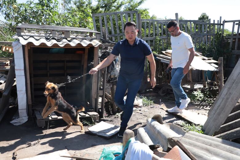 Ação conjunta reuniu vereador e secretário