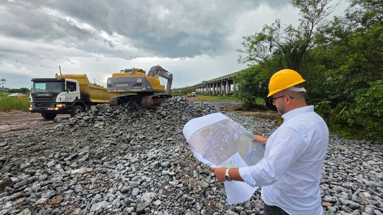 Saulo Souza acompanha vistoria das obras das alças do Rodoanel e destaca avanços para Poá