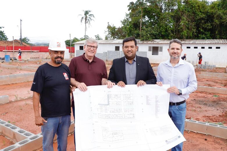 Obra da UPA de Palmeiras avança com investimento de R$ 6,9 milhões