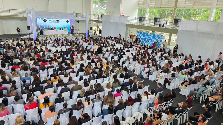  Saulo Souza inicia ano letivo e anuncia novidades para a educação de Poá