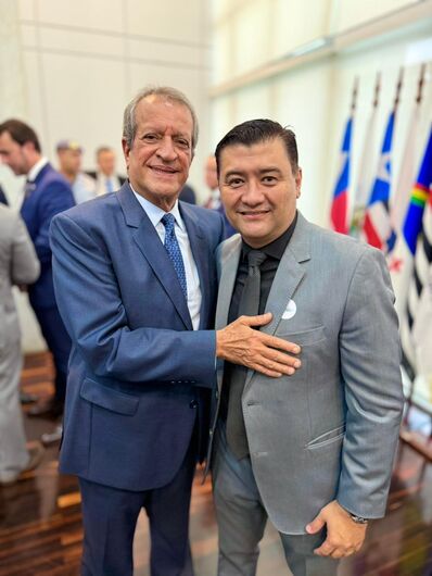 Rodrigo Ashiuchi participa de homenagem a Valdemar da Costa Neto 