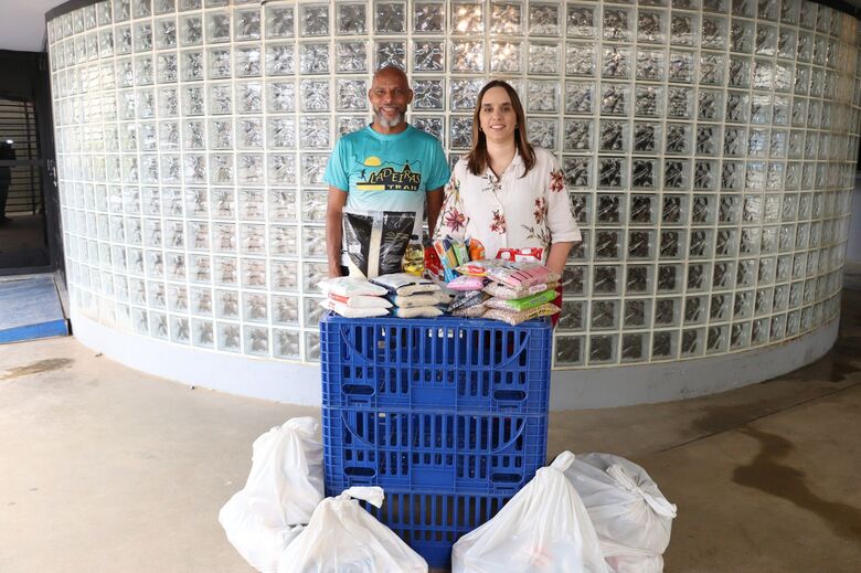 Corrida 'Ladeiras Trail' arrecada mais de 200 quilos de alimentos para o Fundo Social