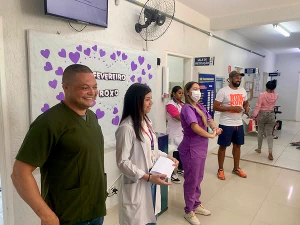 Ferraz promove ações de conscientização sobre o Alzheimer durante o Fevereiro Roxo