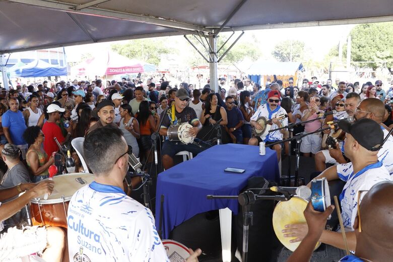 Evento terá roda de samba