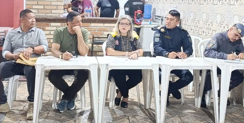 Segurança Cidadã participa de debate com integrantes do Conseg Centro na Casa Branca