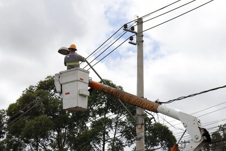 Foi dada especial atenção ao sistema composto por luminárias de LED