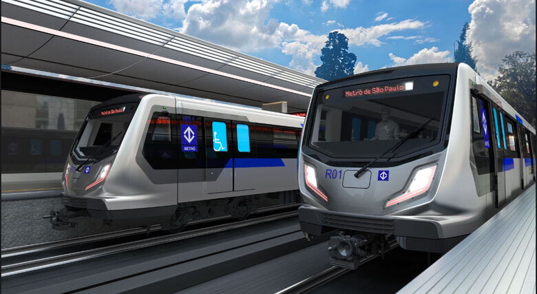 O layout externo foi inspirado na paisagem urbana contemporânea de São Paulo